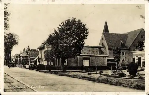 Ak Drachten Friesland Niederlande, Ger. Kerk