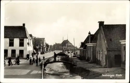 Ak Sexbierum Seisbierrum Friesland Niederlande, Kade