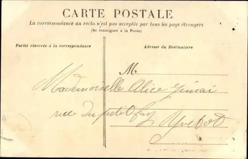 Ak Rouen Seine Maritime, Millenaire Normand 1911, La Petite Ruinique offerte par les Norvegiens