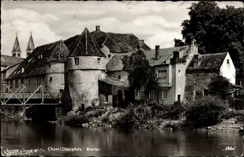 Ak Cham in der Oberpfalz, Biertor