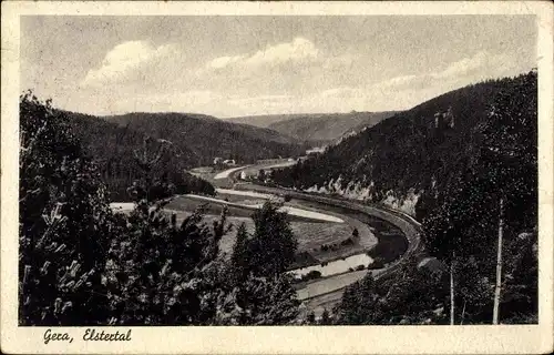 Ak Gera in Thüringen, Elstertal