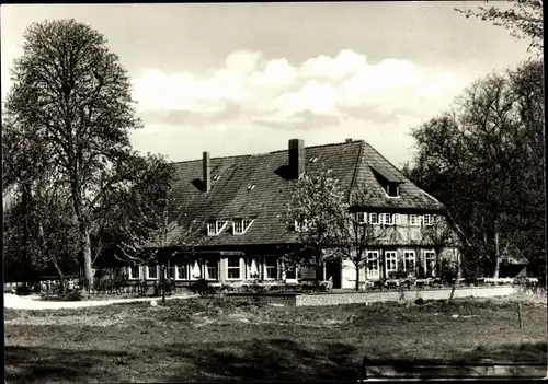 Ak Heiligenberg Bruchhausen Vilsen in Niedersachsen, Forsthaus Heiligenberg, Bes. W. Linne