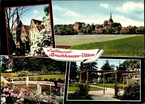 Ak Bruchhausen Vilsen Niedersachsen, Ort, Kirche