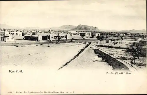 Ak Karibib Namibia Deutsch Südwestafrika, Panorama