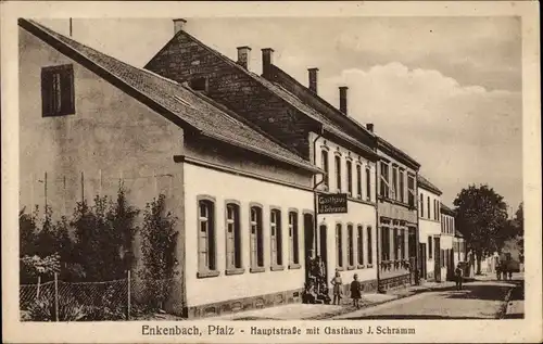 Ak Enkenbach Alsenborn in der Pfalz, Hauptstraße, Gasthaus
