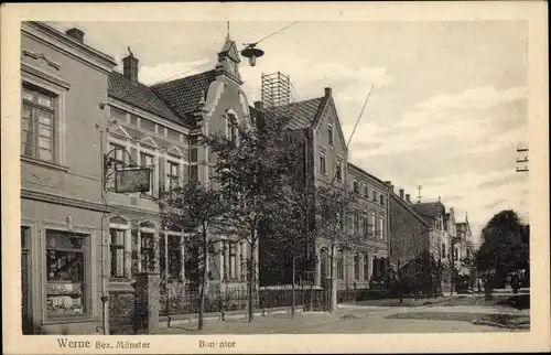 Ak Werne an der Lippe Westfalen, Bonentor, Bonenstraße