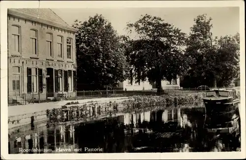 Ak Roordahuizum Leeuwarden Friesland Niederlande, Haven, Pastorie