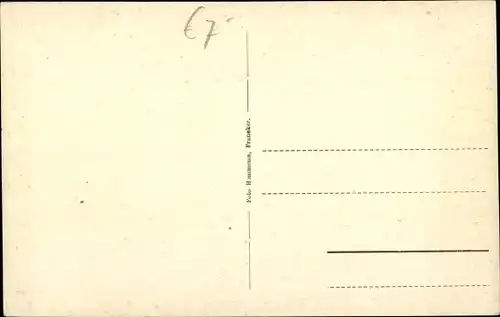 Ak Tzummarum Friesland Niederlande, Dorpsgezicht