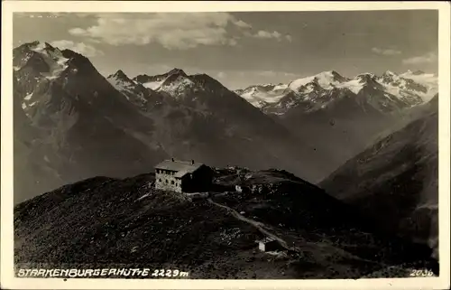 Ak Neustift im Stubaital in Tirol, Starkenburger Hütte