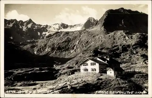 Ak Neustift im Stubaital in Tirol, Franz Senn Hütte