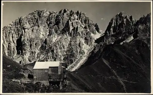 Foto Ak Neustift im Stubaital in Tirol, Innsbrucker Hütte