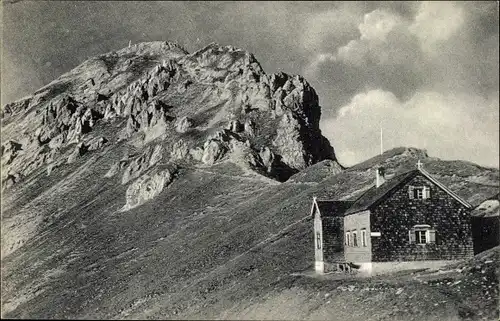 Ak Reith Seefeld Tirol, Nördlinger Hütte, Reitherspitze