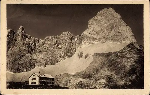 Ak Schwaz in Tirol, Lamsenjochhütte, Karwendel