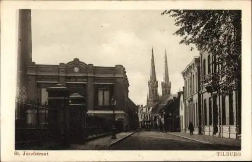 Ak Tilburg Nordbrabant Niederlande, St. Jozefstraat