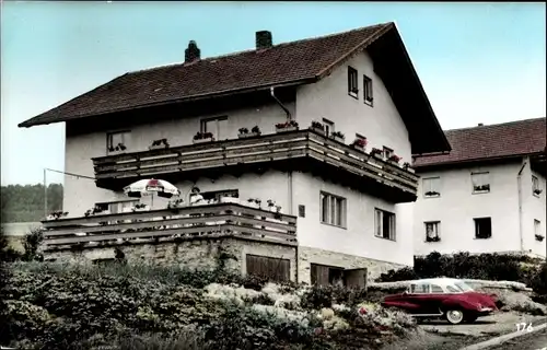 Ak Lam im Bayerischen Wald Oberpfalz, Pension Martini, Bergkircherlweg Nr. 330