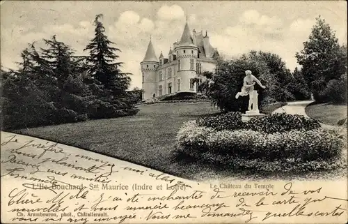 Ak L'Ile Bouchard Indre et Loire, Le Chateau du Temple