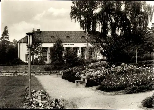 Ak Bad Klosterlausnitz in Thüringen, Kurpark mit Moorbad