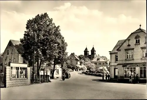 Ak Bad Klosterlausnitz in Thüringen, Blick zur Klosterkirche