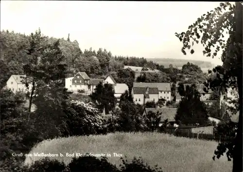 Ak Weißenborn Holzland Thüringen, Teilansicht