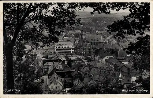 Ak Suhl in Thüringen, Blick vom Domberg