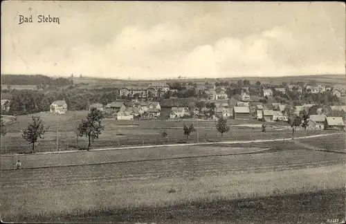 Ak Bad Steben im Frankenwald, Gesamtansicht