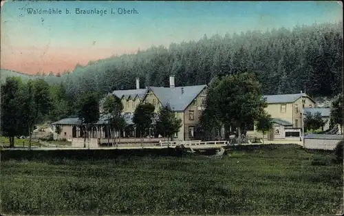 Ak Braunlage im Oberharz, Waldmühle