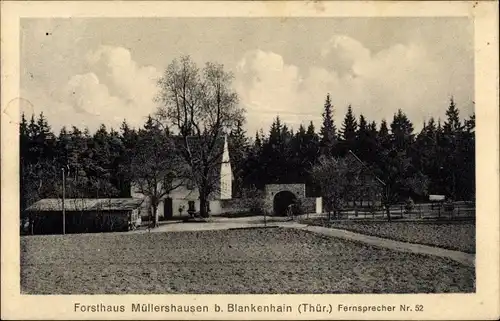 Ak Blankenhain in Thüringen, Forsthaus Müllershausen