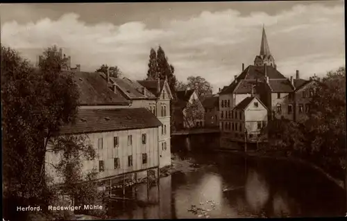 Ak Radewig Herford in Westfalen, Radewiger Mühle