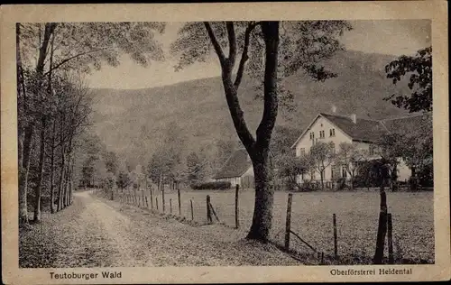 Ak Hiddesen Detmold in Nordrhein Westfalen, Oberförsterei Heidental