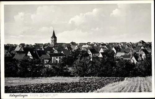 Ak Holzgerlingen in Baden Württemberg, Blick auf den Ort