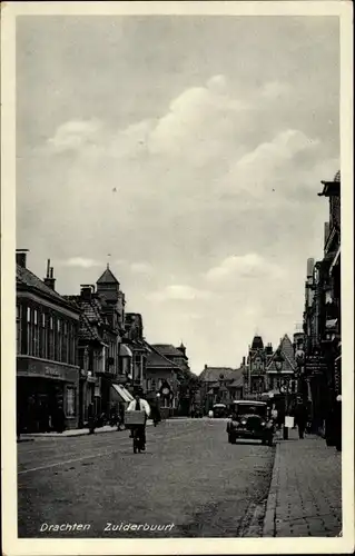 Ak Drachten Friesland Niederlande, Zuiderbuurt