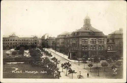 Ak Plzeň Pilsen Stadt, Masaryk. nam.