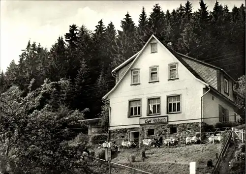 Ak Heubach Masserberg in Thüringen, Café Heubach