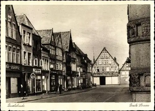 Ak Buxtehude in Niedersachsen, Breite Straße