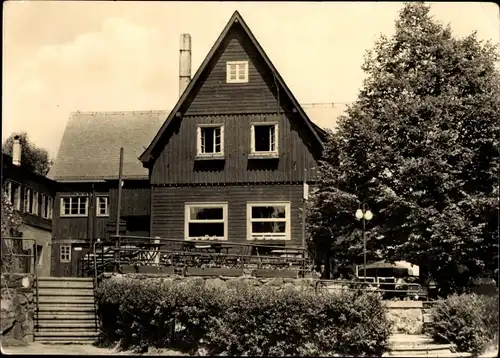 Ak Kriebstein in Mittelsachsen, HO Gaststätte Talsperre Kriebstein