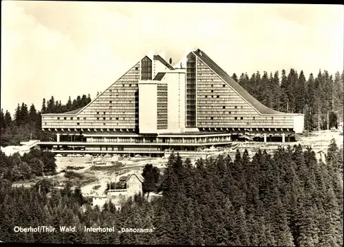 Ak Oberhof im Thüringer Wald, Interhotel panorama