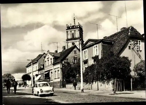 Ak Neustrelitz in Mecklenburg, Buchstraße, Trabant