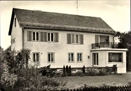 Ak Ostseebad Heringsdorf auf Usedom, Ferienheim Forschungsinstitut Manfred von Ardenne