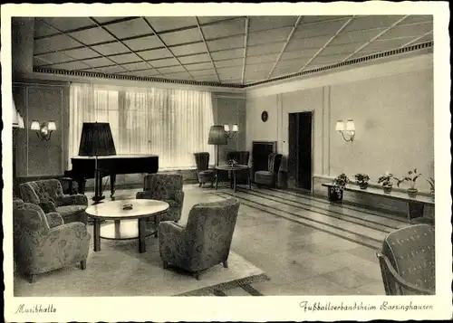Ak Barsinghausen am Deister, Fußballverbandsheim Musikhalle