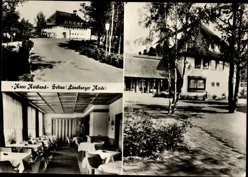 Ak Soltau in der Lüneburger Heide, Haus Heidland