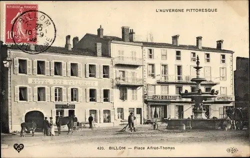 Ak Billom Puy de Dôme, Place Alfred-Thomas