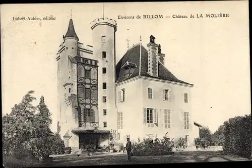 Ak Billom Puy de Dôme, Chateau de la Moliere