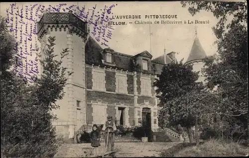 Ak La Beauté Isserteaux Puy de Dôme, Chateau de Bellerives