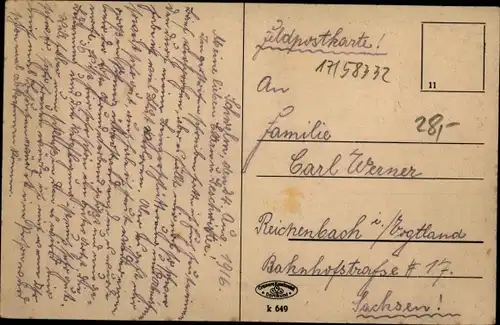 Ak Schwelm in Westfalen, Gassstraße mit Marienhospital