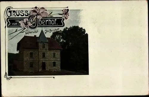 Ak Balve im Sauerland, Gastwirtschaft Oberhof