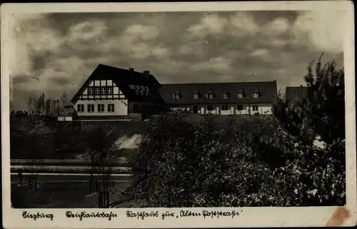 Ak Siegburg an der Sieg, Rasthaus zur Alten Poststraße, Reichsautobahn