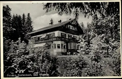 Ak Bad Wiessee in Oberbayern, Pension Breitenbach