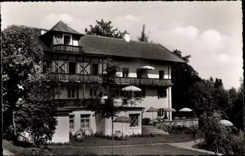 Ak Bad Kohlgrub in Oberbayern, Hotel Lindenschlössschen