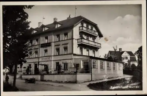 Ak Murnau am Staffelsee, Bahnhofhotel