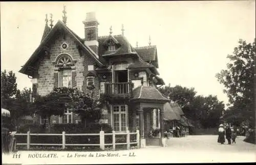 Ak Houlgate Calvados, La Ferme du Lieu-Marot